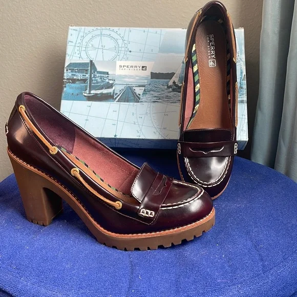 Sperry Shoes Like New Sperry Darlington Cordovan Womens Top